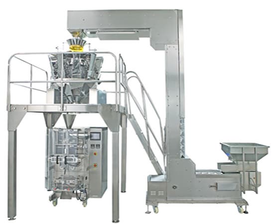 granular products packing line